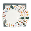 Karácsonyi diótörő porcelán desszertes tányér készlet - 2 darabos - Christmas Nutcracker