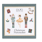 Karácsonyi diótörő porcelán desszertes tányér készlet - 2 darabos - Christmas Nutcracker