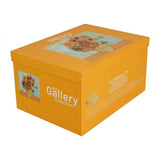 Van Gogh Napraforgók porcelán teázó készlet fémszűrővel - 2 személyes - 270/900 ml