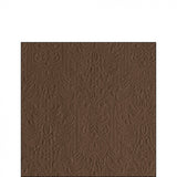 Szalvéta Elegance nature lion dombornyomott papírszalvéta barna 25x25 cm