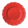 Tányér, étkészlet Elite Red prémium piros porcelán desszertes tányér