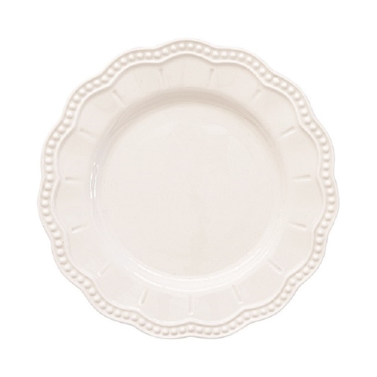 Tányér, étkészlet Elite White prémium fehér porcelán kis desszertes tányér
