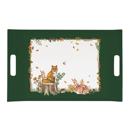 Forest Dream őszi Műanyag nagy konyhai tálca 47x31 cm Easy Life