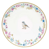 Porcelán desszertes tányér szett 2 db-os díszdobozban Fancy Garden
