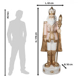 Nagy diótörő figura rózsaszín 170 cm