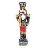 Nagy diótörő figura zöld piros 65 cm