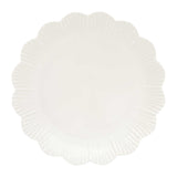 Tányér, étkészlet Fleuri 18 részes prémium fehér porcelán étkészlet Easy Life