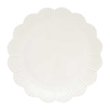 Tányér, étkészlet Fleuri 18 részes prémium fehér porcelán étkészlet Easy Life