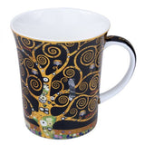 Bögre, csésze Gustav Klimt porcelán bögre díszdobozban 420 ml Életfa
