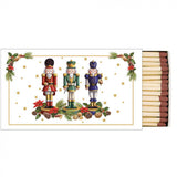 Gyufa Gyufa Karácsonyi diótörő csomagolásban Bearded nutcracker