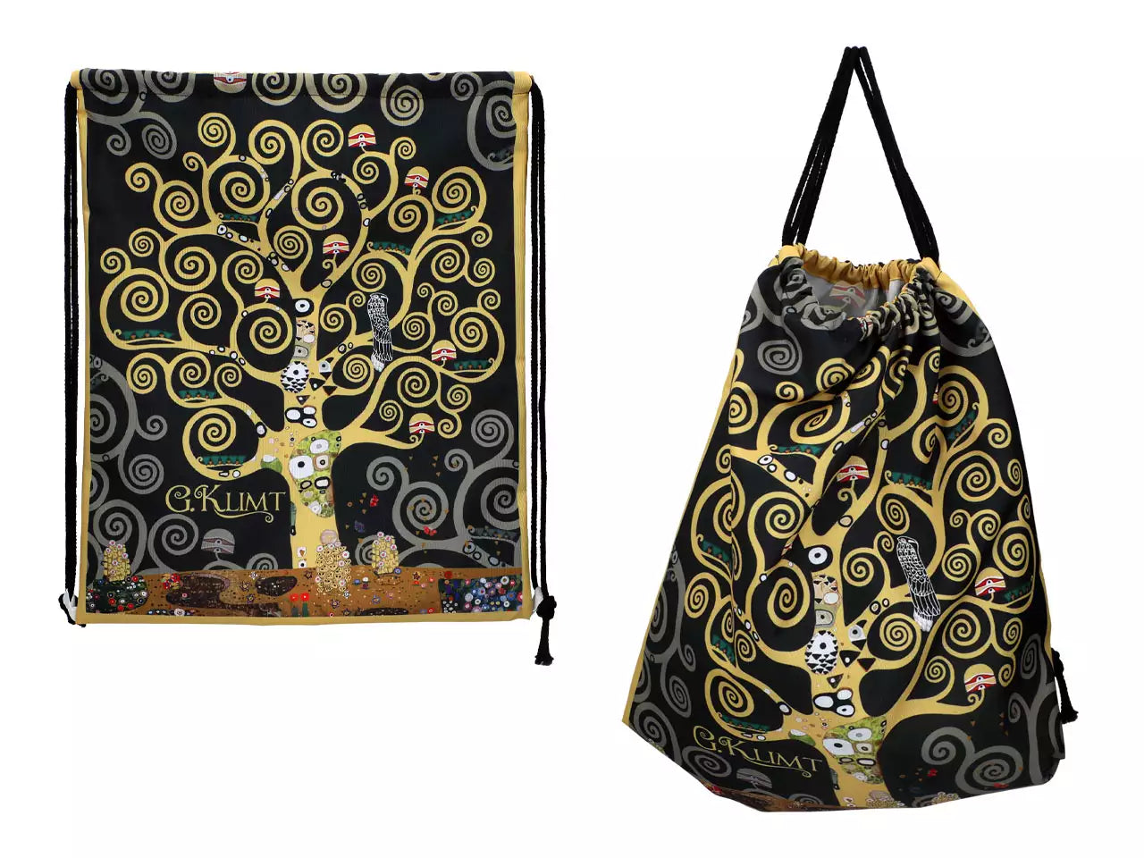 Legyező Hátizsák 36x43cm Klimt Életfa