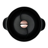 Hot pot indukciós edény fedővel 30 cm tapadásmentes bevonattal Black Rose Collection Berlinger Haus