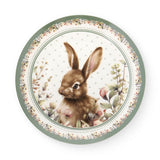 Húsvéti nyuszis Porcelán desszertes tányér szett 2 db-os 20 cm dobozban PePen