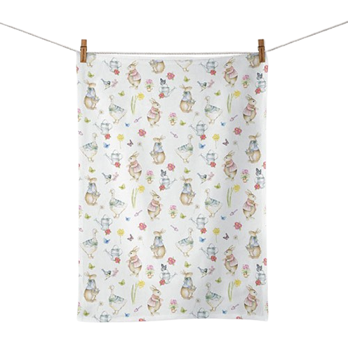 Konyharuha Húsvéti nyuszis konyharuha 50x70 cm 100% pamut