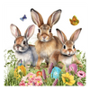Szalvéta Húsvéti nyuszis papírszalvéta 33x33 cm 20 db Easter Hello