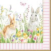 Szalvéta Húsvéti nyuszis papírszalvéta - Happy Easter 33x33cm