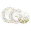 Tányér, étkészlet Húsvéti nyuszis porcelán 18 részes étkészlet Happy Easter