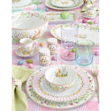 Tálka Húsvéti nyuszis porcelán tálka 12 cm Happy Easter