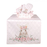 Edényfogó kesztyű Húsvéti pamut nyuszis edényfogó kesztyű 18x30 cm Floral Easter Bunny