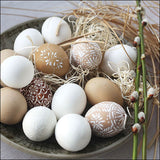 Szalvéta Húsvéti papírszalvéta 33x33 cm 20 db Eggs in bowl