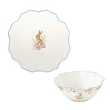 Húsvéti nyuszis porcelán nagy tál 20 cm Trés Jolie