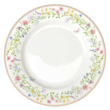 Tányér, étkészlet Húsvéti virág mintás porcelán lapostányér Happy Easter