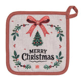 Karácsonyi Edényalátét 20x20 pamut Traditional Christmas Harmony