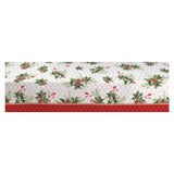 Evőeszköz Karácsonyi Asztalterítő 145x250 cm pamut Christmas Berries
