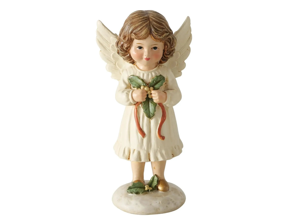 Angyal kislány 12 cm karácsonyi figura Clara