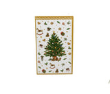 Bögre, csésze Karácsonyi fenyőfás porcelán keksztároló díszdobozban Christmas Tree