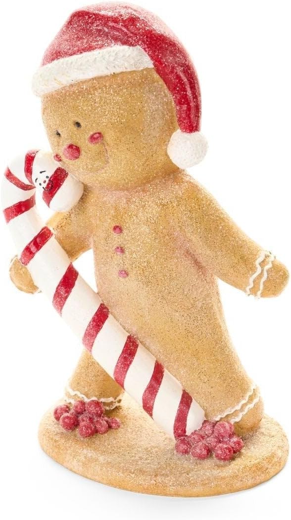 Karácsonyi figura Mézeskalács baba 30 cm magas