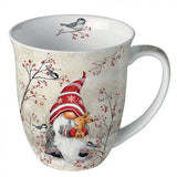 Bögre karácsonyi manós porcelán bögre Dwarf hug