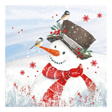 Szalvéta Karácsonyipapírszalvéta 33x33 cm hóemberes Olaf the Snowman
