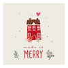 Szalvéta Karácsonyi papírszalvéta 33x33 cm Make it merry