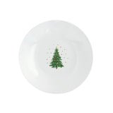 Tányér, étkészlet Karácsonyi porcelán 18 részes étkészlet fenyőfa dísszel Festive Trees