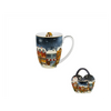 Bögre Karácsonyi porcelán bögre 360 ml díszcsomagolásban Christmas City