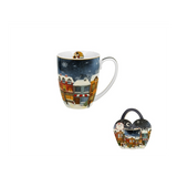 Bögre Karácsonyi porcelán bögre 360 ml díszcsomagolásban Christmas City