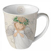 Bögre Karácsonyi porcelán bögre Imádkozó angyal