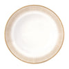 Tányér, étkészlet Karácsonyi porcelán mélytányér fehér arany Festive