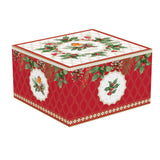 Tálka Karácsonyi porcelán tálka szett 2 db Christmas Berries