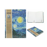 Táska Kemény fedeles vonalas notesz van Gogh Csillagos Éj