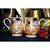 Váza Klimt porcelán bögre kanállal 2 db szív díszdobozban A Csók