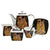 Teáskanna Klimt 15 részes porcelán kávés / teáskészlet - 6 személyes