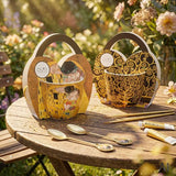 Klimt porcelán bögre díszcsomagolásban – 460 ml – Életfa