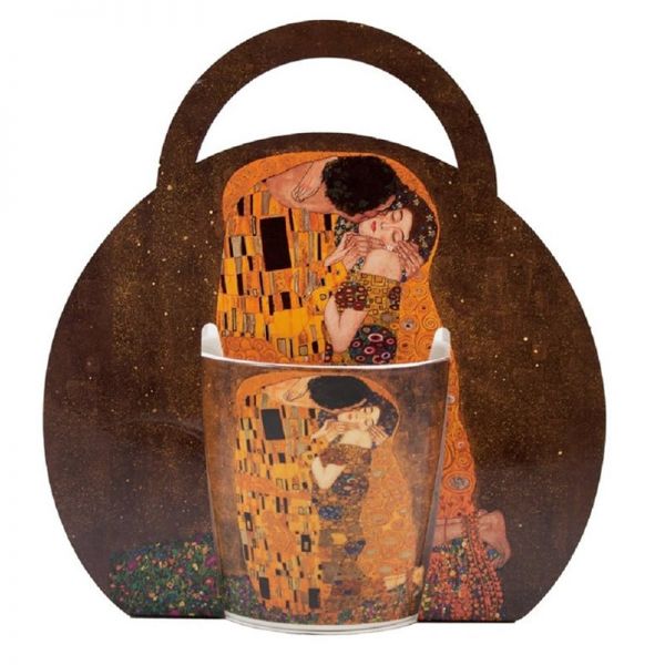 Klimt porcelán bögre díszcsomagolásban - 300 ml A Csók