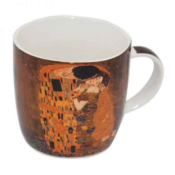 Klimt porcelán bögre díszcsomagolásban - 300 ml A Csók