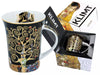 Bögre, csésze Klimt porcelán bögre díszdobozban 350 ml Életfa