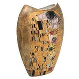 Klimt porcelán váza 25x9x20 cm - The Kiss A Csók