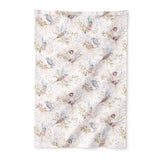 Tavaszi Virágos–madaras konyharuha 50x70 cm 100% pamut Busy birds