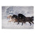 Takaró, pléd Takaró lovak havas tájon poliészter 130x170 cm